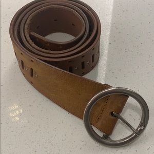 Brown Leather Belt